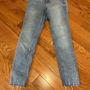 Old Navy Light Blue Ankle Jeans
